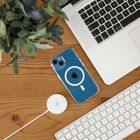 Hama, Magcase, safety, etui na telefon, iPhone 14 Plus, przeźroczyste
