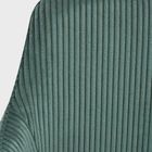 Homla, Pesa, krzesło w tkaninie, zielone, 56-60-82 cm