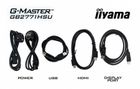 Iiyama, monitor, 27", GB2771HSU-B1, 0,4ms, Fast IPS, 1xUSB 3.2, 1xUSB C, 240Hz