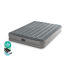 Intex, materac dmuchany z wbudowaną pompką elektryczną, 203-152-30 cm