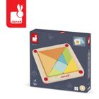 Janod, Essentiel, Tangram, drewniana układanka