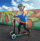 Kidwell, Lumo, hulajnoga 3-kołowa LED, balansowa, blue