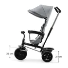 Kinderkraft, Freeway 2, rowerek trójkołowy, Grey