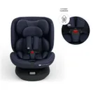 Kinderkraft, I-Grow 2 Plus, fotelik samochodowy, i-Size, navy, 40-150 cm