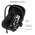 Kinderkraft, I-Lite, fotelik samochodowy + baza Endura Safe Fx, 40-87 cm, black