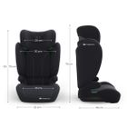Kinderkraft, I-Spark 2 Plus, i-Size, fotelik samochodowy, black, 100-150 cm