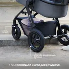Kinderkraft, Moov 2 Air, wózek wielofunkcyjny, 3w1, Light Grey