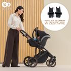 Kinderkraft, Prime 2, wózek wielofunkcyjny, 3w1, Shadow Grey