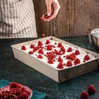 Kinghoff, blacha, forma do ciasta, prostokątna, 36,5-24 cm, kh-1975