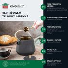 Kinghoff, zaparzacz żeliwny imbryk z filtrem, 1l