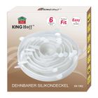 Kinghoff, zestaw pokrywek silikonowych, 6 szt., KH-1902