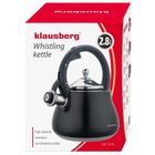 Klausberg, czajnik stalowy z gwizdkiem, 2,8l, KB-7918