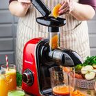 Klausberg, sokowirówka, wyciskarka wolnoobrotowa, czerwona, KB-7870