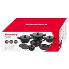 Klausberg, zestaw garnków marmurkowych, 12 elementów, kb-7968