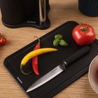 Klausberg, zestaw noży w stojaku z deską i chwytem na ręcznik, kb-7977