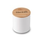 Könighoffer, Volano, chlebak metalowy z 3 pojemnikami, biały