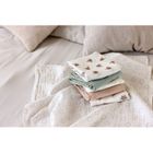 Lassig, Tiny Team, pieluszka muślinowa, otulacz z biobawełny, kotek, 60-60cm, 3 szt.