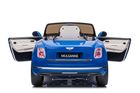 Lean Cars, Bentley Mulsanne, pojazd na akumulator, niebieski lakierowany
