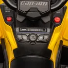Lean Cars, Can-Am Outlander 4-4, quad, pojazd na akumulator, żółty, DK-CA005