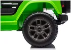Lean Cars, Jeep Rubicon, pojazd na akumulator 4-4, DK-JWR556 4-200W 24V, zielony