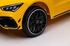 Lean Cars, Mercedes CLA 45S AMG, pojazd na akumulator 4-4, żółty