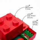 LEGO, Brick 8, pojemnik klocek z szufladą, czerwona