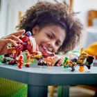 LEGO NINJAGO, Lawowy smok zmieniający się w falę ognia, 71793