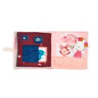 Lilliputiens, Jednorożec Lena, Strażniczka snów, książeczka aktywizująca z mini przytulanką, 18m+