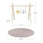 Lionelo, Anis, zestaw: pałąk i mata edukacyjna