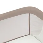 Lionelo, Leonie Plus, łóżeczko dostawne, Beige Taupe