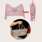 Lionelo, Mille Plus, kojec wielofunkcyjny, pink