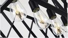 Loft, lampa wisząca industrialna, żyrandol, 4-punkty oświetleniowe