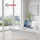 Maclean, listwa zasilająca, 5 gniazd, 3xUSB, 110-240V, AC 50/60HZ, 2.1A, 2500W, biała, 1,5m, MCE395 W