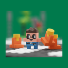 Marioinex, Mini Waffle, City, Ulica, klocki konstrukcyjne, 280 elementów