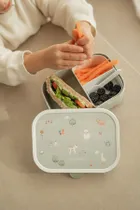 Mepal, Campus, lunchbox, bidon i pojemnik na owoce, zestaw, Unicorn Glow