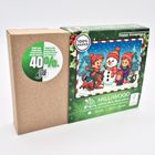 Milliwood, Wesoły Bałwanek, puzzle drewniane, 30 elementów