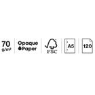 Miquelrius, Square It, zeszyt A5, w kratkę, spiralny, 120 stron