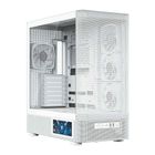 Modecom, Volcano, obudowa komputerowa, AQ400 ARGB MIDI, biała