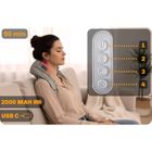 Neo-Sport, Shiatsu, masażer do szyi, karku, ogrzewany, 3 tryby, NS-505