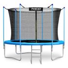 Neo-Sport, trampolina ogrodowa z siatką wewnętrzną i drabinką, 10ft/312 cm