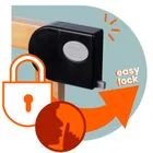 Nukido, barierka, bramka zabezpieczająca, czarna