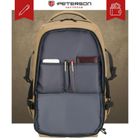 Peterson, plecak podróżny, 2-komorowy, khaki