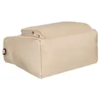 Peterson, torba podróżna z uchwytem na walizkę, beżowa