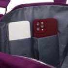 Peterson, torba sportowa, 1-komorowa, fioletowa