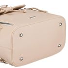 Plecak, beżowy, skóra ekologiczna, Rovicky