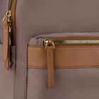 Plecak miejski, beżowy, Peterson