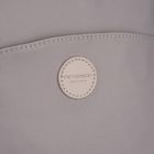 Plecak miejski, szary, skóra ekologiczna, Peterson