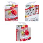 Pokemon, Clip'N'Go, Seria 14, zestaw Poke Ball z figurką Chespin