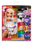 Rainbow High, Watercolor & Create Fashion Doll, Brown Eyes, lalka modowa