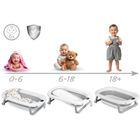 Ricokids, RK-287, wanienka składana z termometrem i wkładką, biało-szara